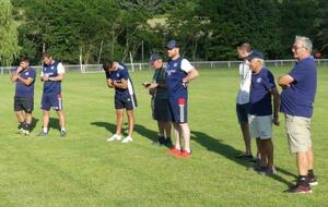 Le staff et les membres du bureau